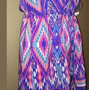 NWT Beach Summer Tribal Romper